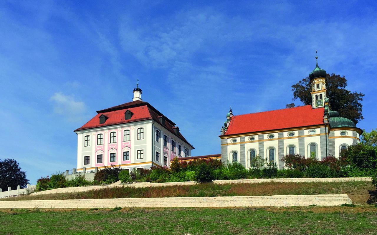 Hotel Schloss Leitheim Esterno foto