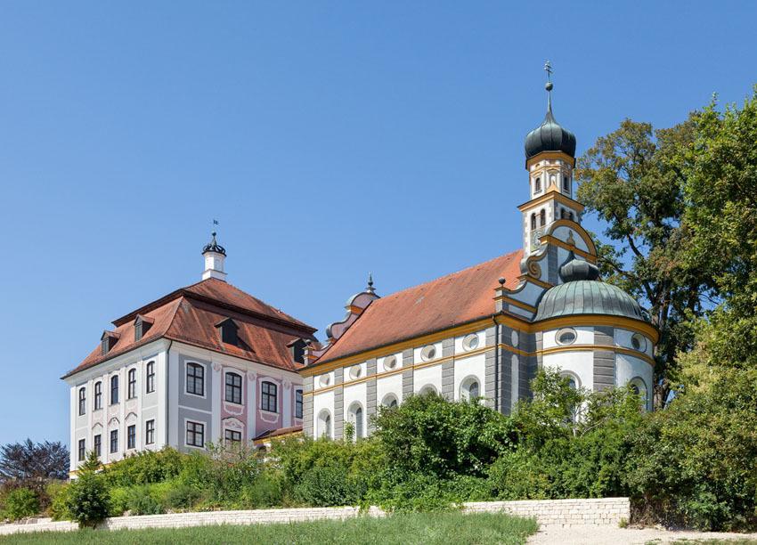 Hotel Schloss Leitheim Esterno foto